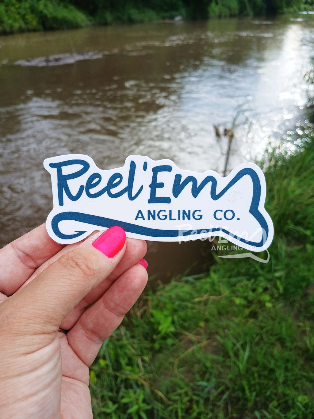 Reel 'Em Angling Co. Sticker - Reel 'Em Angling Co.