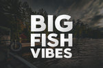 Load image into Gallery viewer, BIG FISH VIBES Decal - Reel &#39;Em Angling Co.
