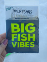 Load image into Gallery viewer, Big Fish Vibes Tip Up Flags - 3 pk - Reel &#39;Em Angling Co.
