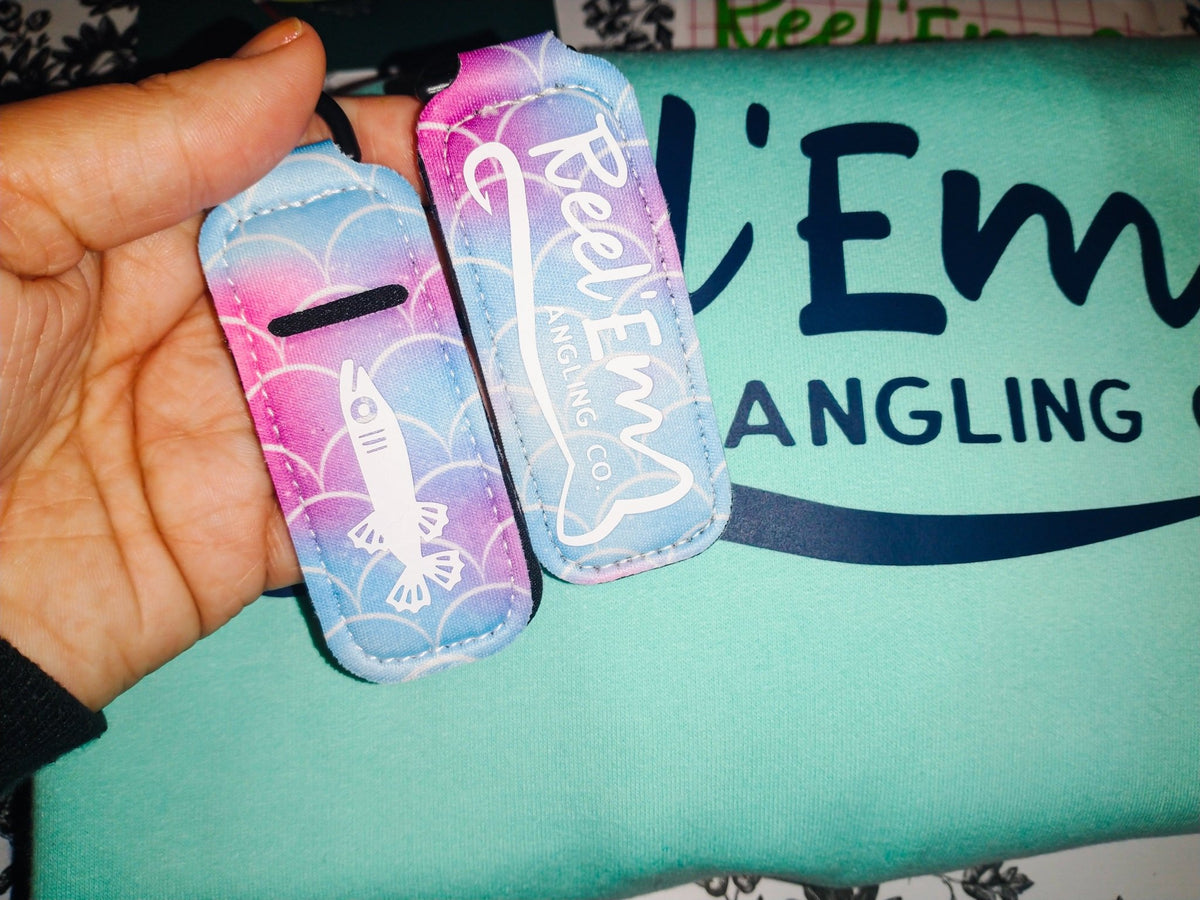 Fish Scale Chapstick Sleeve Reel 'Em Angling Co.