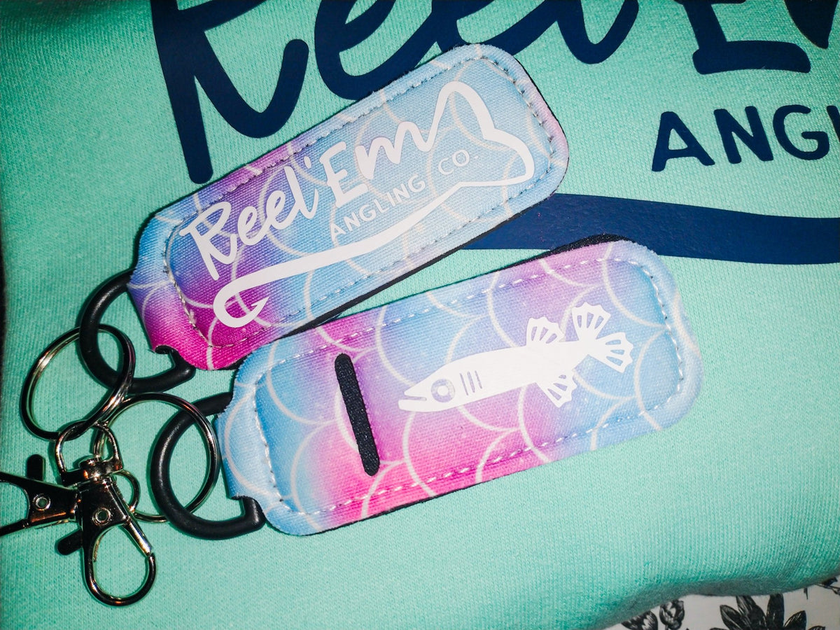 Fish Scale Chapstick Sleeve Reel 'Em Angling Co.