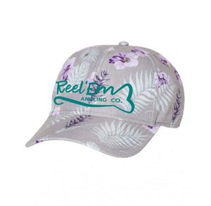 Floral Ball Cap - Reel 'Em Angling Co.