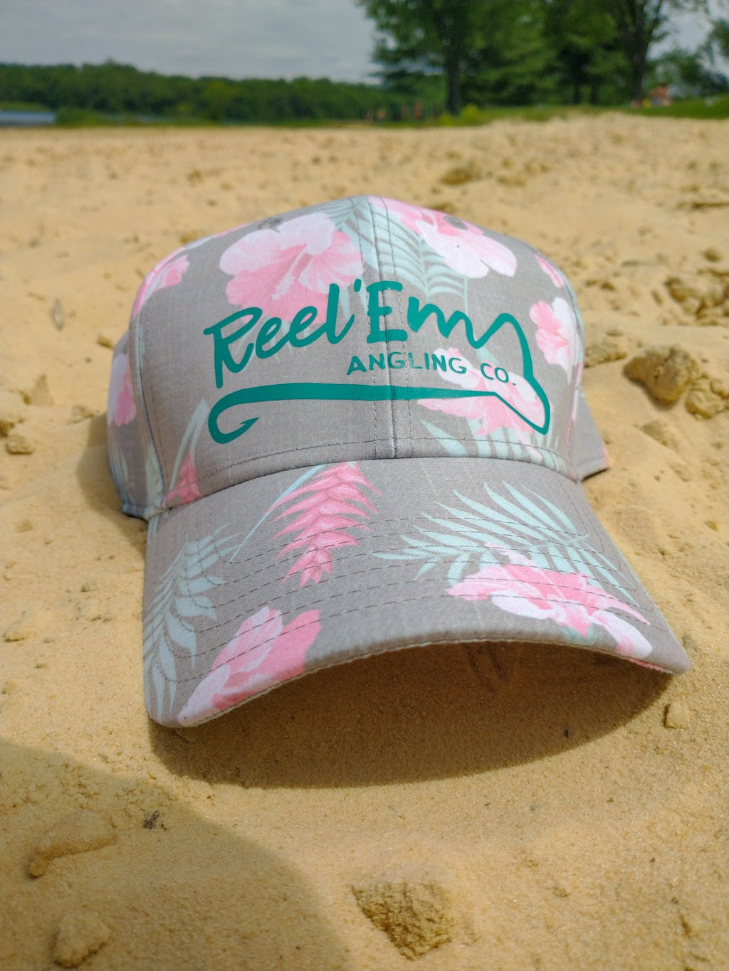 Floral Ball Cap - Reel 'Em Angling Co.