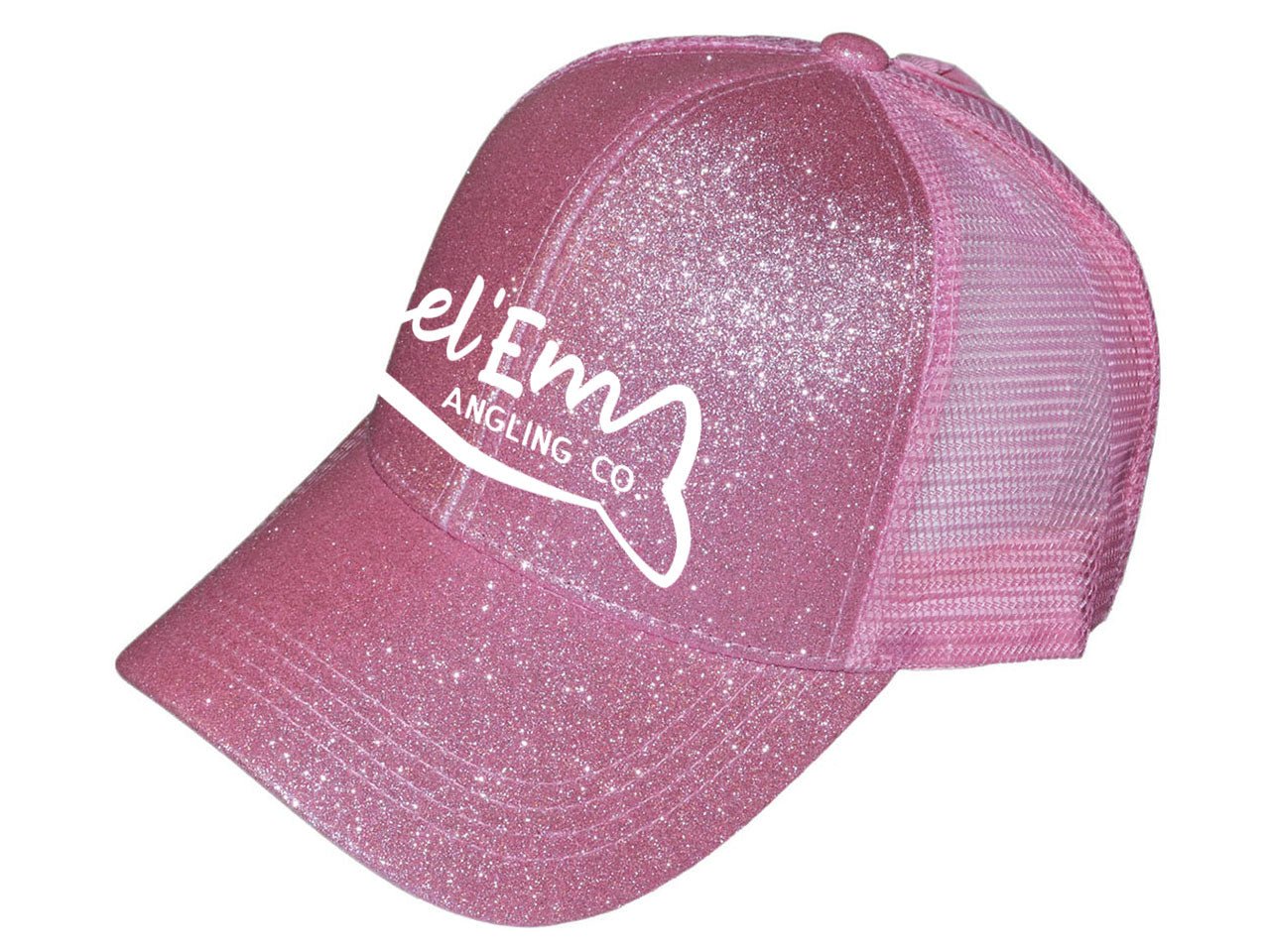 Glitter Ponytail Hat - Reel 'Em Angling Co.