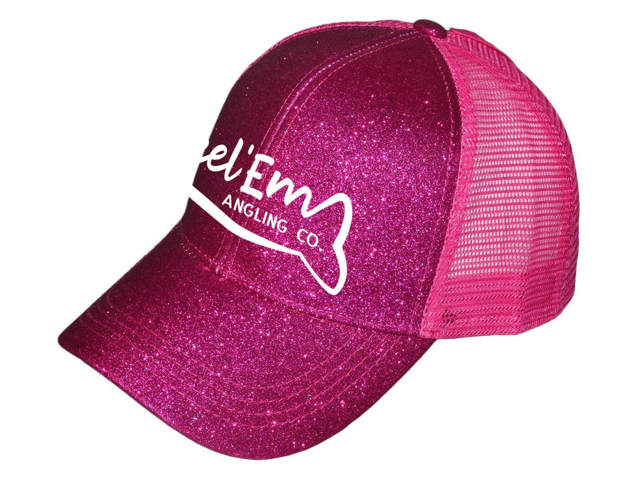 Glitter Ponytail Hat - Reel 'Em Angling Co.