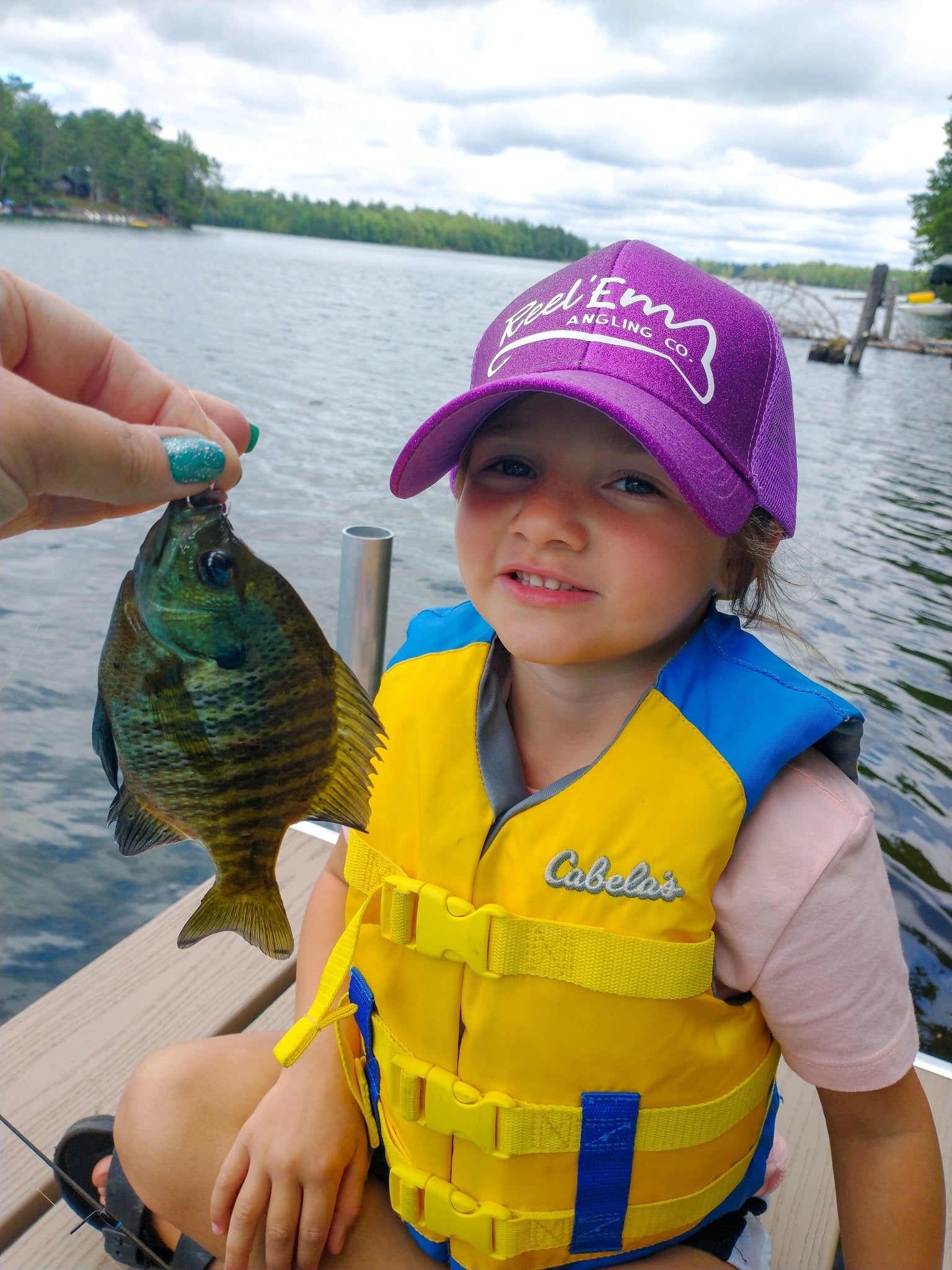 Glitter Ponytail Hat - Reel 'Em Angling Co.