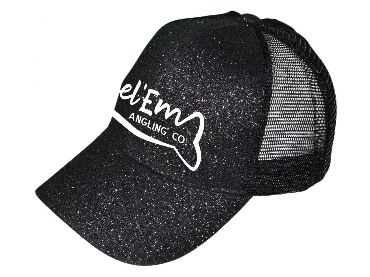 Glitter Ponytail Hat - Reel 'Em Angling Co.