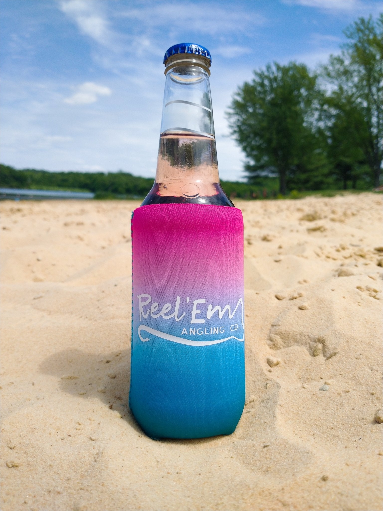 Gradient Slim Coozie - Reel 'Em Angling Co.