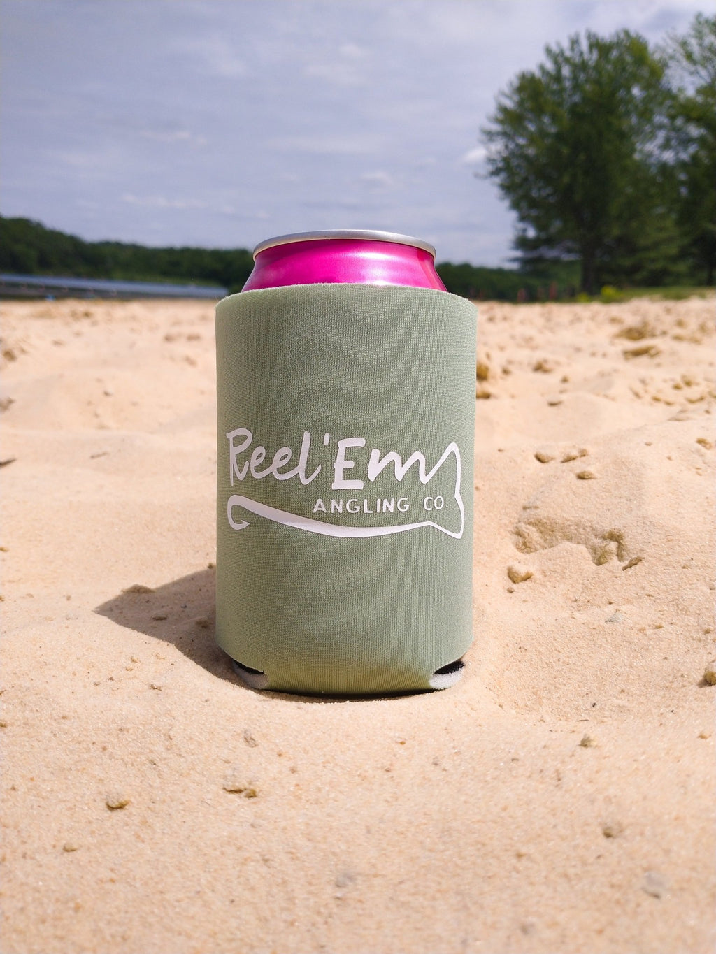 Heavy Cover Sage Coozie - Reel 'Em Angling Co.