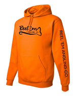 Load image into Gallery viewer, Hi Viz Hooded Sweatshirt - Reel &#39;Em Angling Co.
