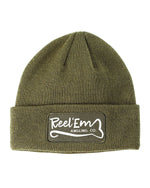 Load image into Gallery viewer, Patch Beanie - Reel &#39;Em Angling Co.
