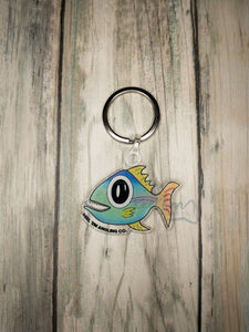 Quirky Fish Keychain - Reel 'Em Angling Co.