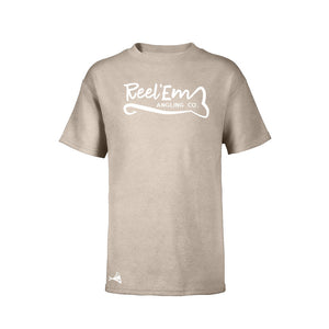 Youth Reel Classic Tee - Reel 'Em Angling Co.